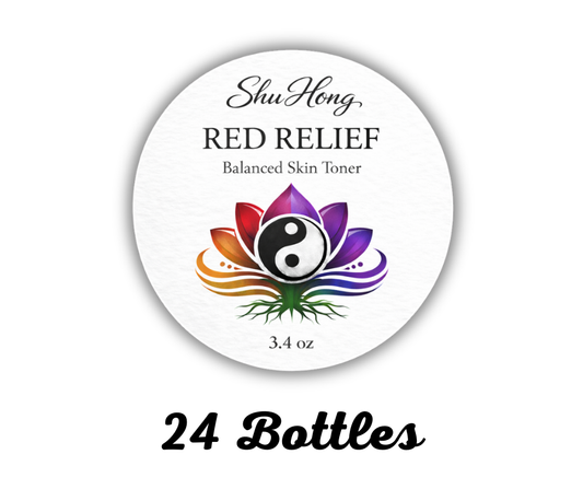 Shu Hong Red Relief - Balanced Skin Toner (24 Bottles)
