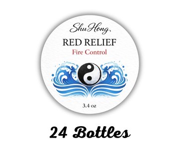 Shu Hong Red Relief - Fire Control (24 Bottles)