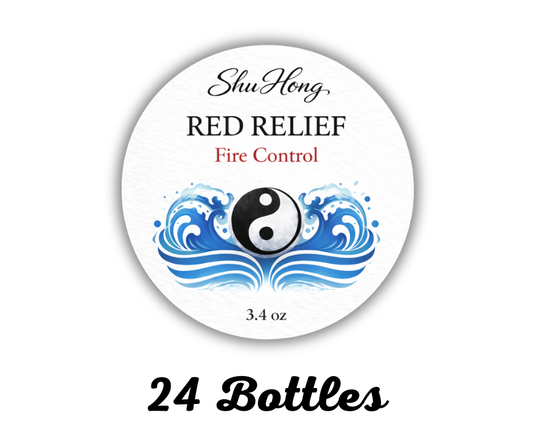 Shu Hong Red Relief - Fire Control (24 Bottles)
