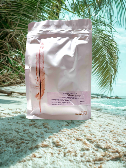 Glow Tea (Gluten Free) Gui Zhi Fu Ling Wan + Ai Ye Tea