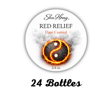 Shu Hong Red Relief - Flare Control (24 Bottles)
