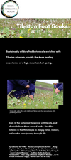 Tibetan Foot Soaks